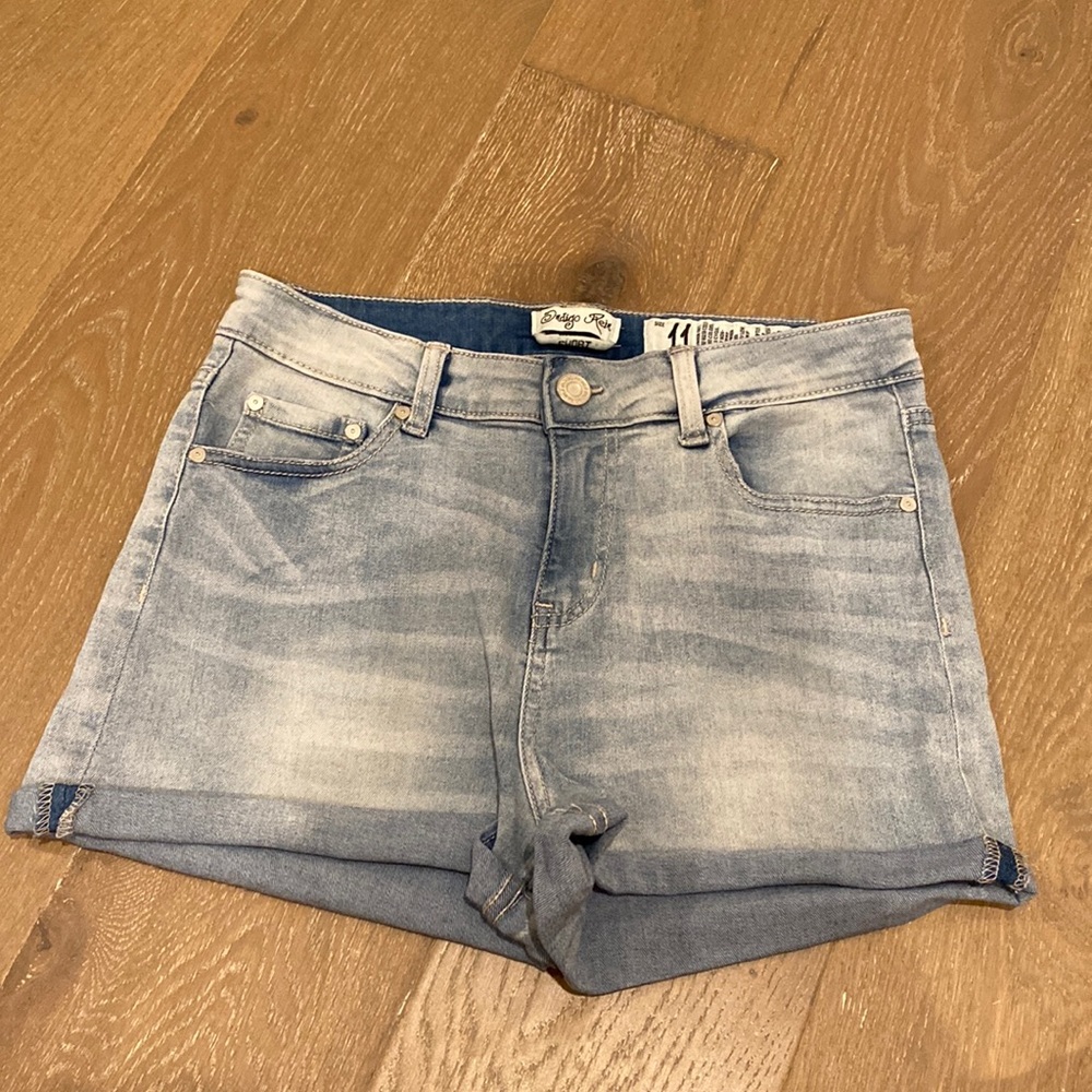Girls Indigo Rein denim shorts size 11